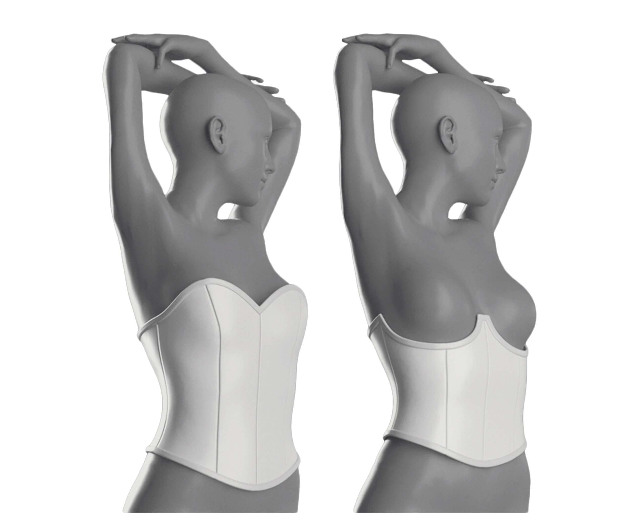 CORSET BASES 2021 - g8f zprj obj fbx highpoly 3D Model .c4d .max .obj .3ds .fbx .stl .blend 