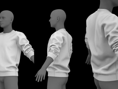 ロールアップスリーブパック 2021 - g8m zprj obj fbx highpoly 3Dモデル