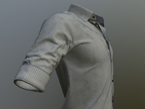 ROLLED UP SLEEVES PACK 2021 - g8m zprj obj fbx highpoly 3Dモデル