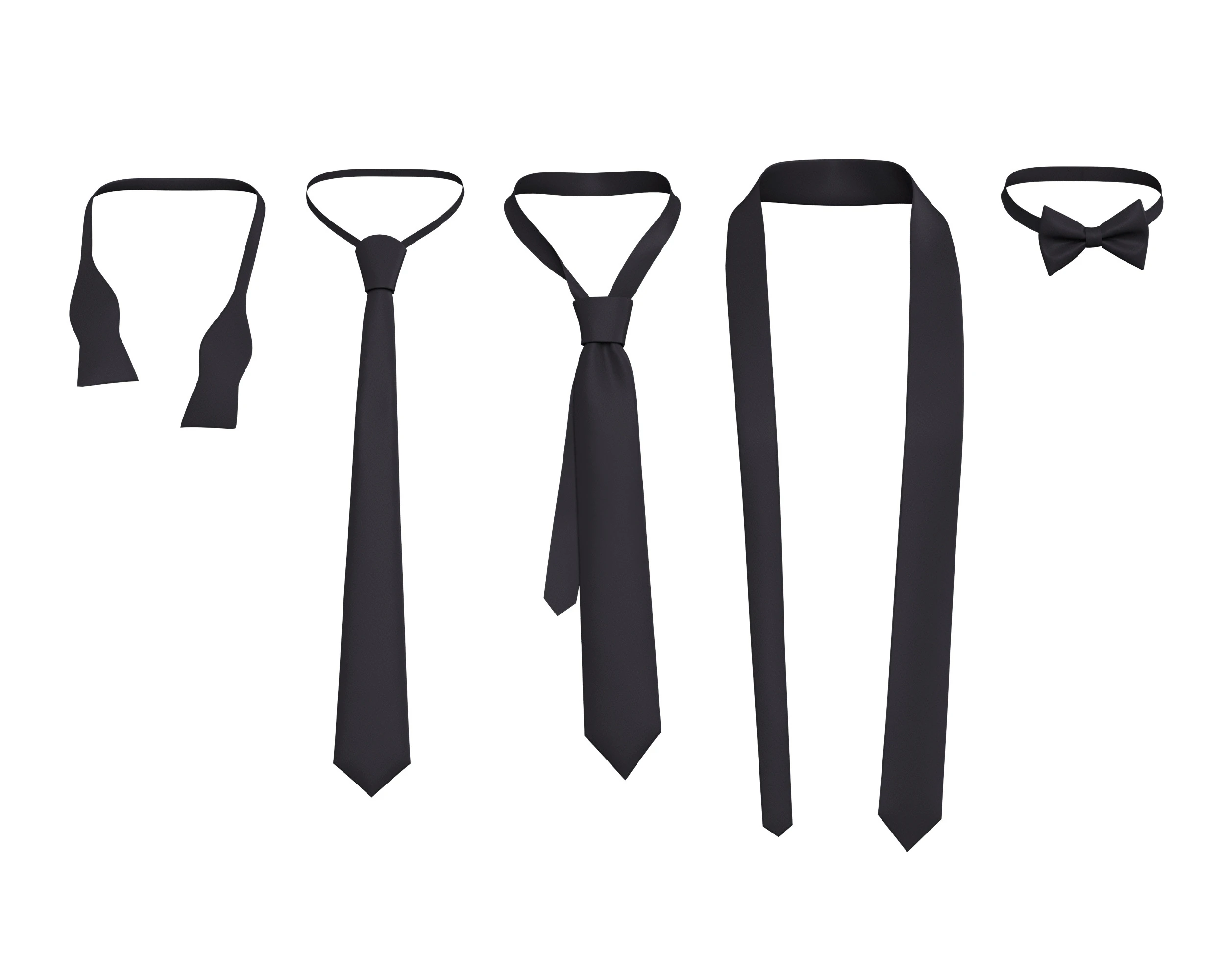 TIES PACK - g8m zprj obj fbx highpoly 3D Model .c4d .max .obj .3ds .fbx .stl .blend