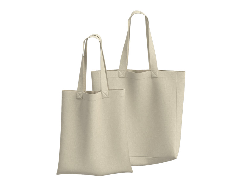 BASIC TOTE BAGS - zprj obj fbx highpoly 3D Model .c4d .max .obj .3ds .fbx .stl .blend