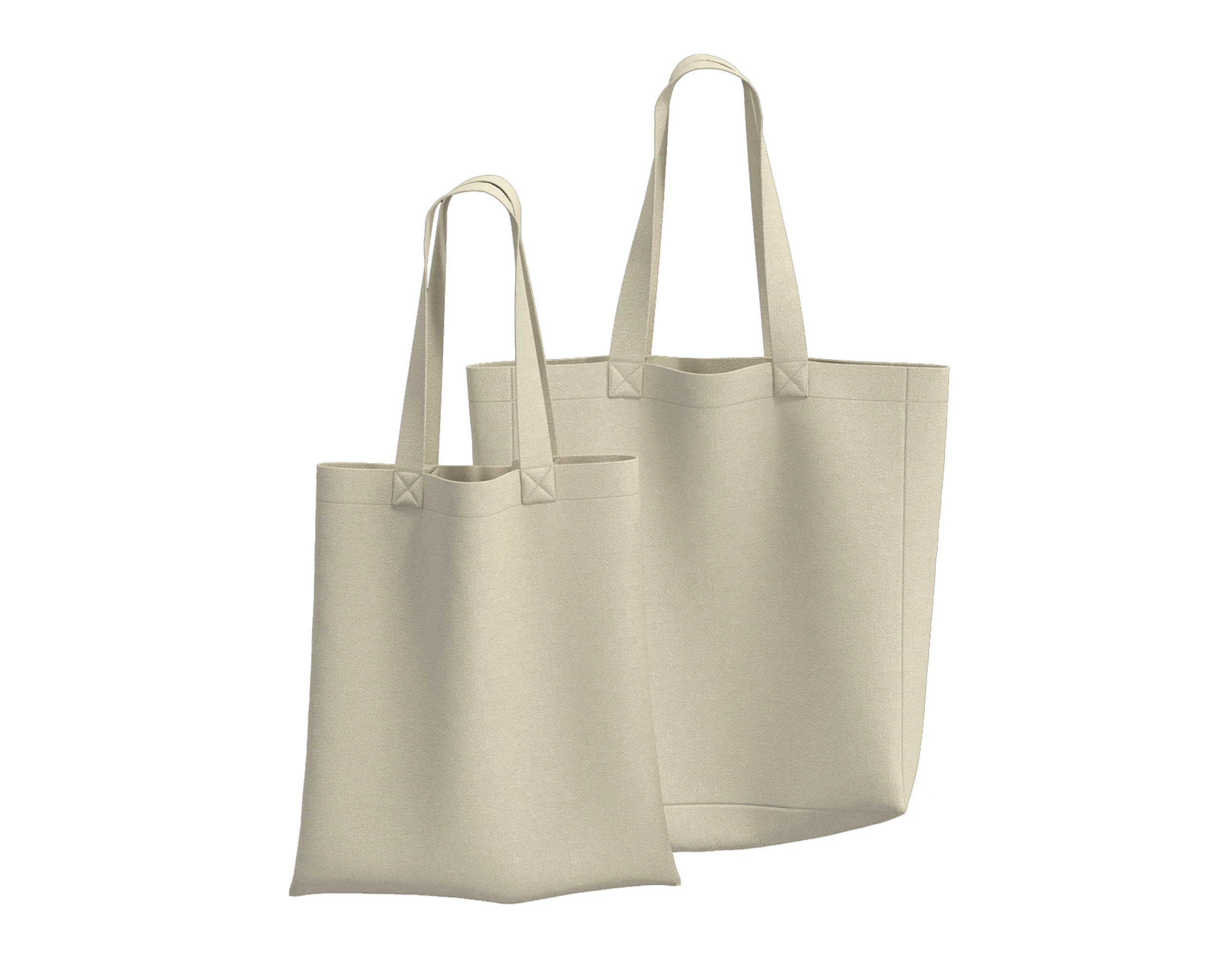 BASIC TOTE BAGS - zprj obj fbx highpoly 3D Model .c4d .max .obj .3ds .fbx .stl .blend 