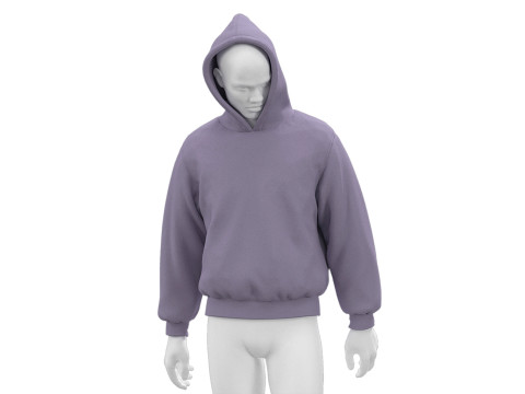 HEAVYWEIGHT HOODIE 2021 - g8m mv2 - clo 3d zprj projects 3Dモデル