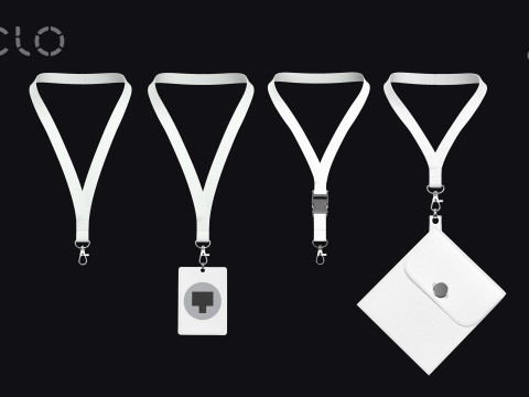 BASIC NECK STRAPS - g8m zpac obj fbx highpoly 3D-Modell