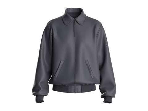 LEATHER BOMBER 2021 - mv2 zprj project highpoly 3D 模型