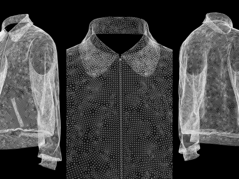 LEATHER BOMBER 2021 - mv2 zprj project highpoly Modello 3D