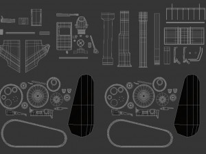 tractor 3D Model