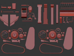 tractor 3D Model