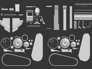 tractor 3D Model