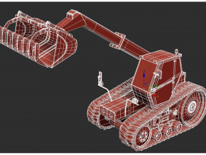 tractor 3D Model