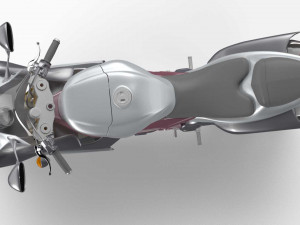 sport bike Model 3D