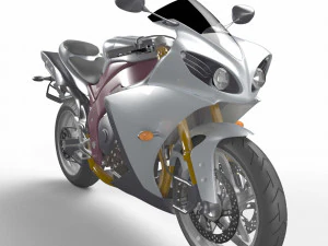 sport bike 3D Model