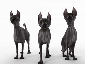 sphynx cat 3Dモデル