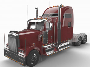 truck kenworth 3D Model