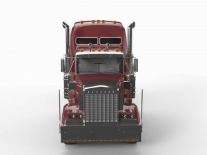 truck kenworth 3D Model