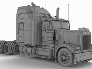 truck kenworth 3D Model
