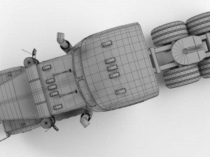 truck kenworth 3D Model