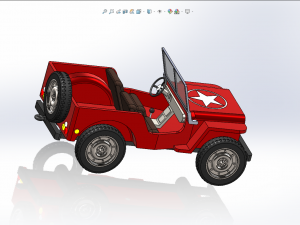 toy jeep 3D 打印模型
