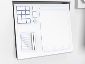safe with gold real-time 3D Model