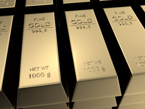 gold bar real-time 3D 模型