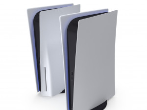 playstation 5 2 versions 3D Model