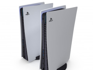 playstation 5 2 versions 3D Model