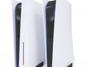 playstation 5 2 versions Model 3D