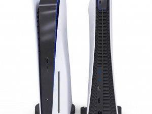 playstation 5 2 versions 3D Model