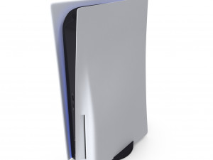playstation 5 with disk drive 3D Model