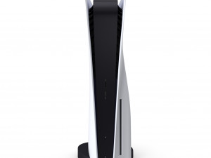 playstation 5 with disk drive 3D Model
