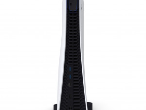 playstation 5 with disk drive 3D Model