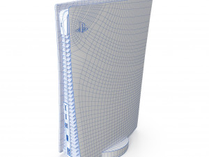 playstation 5 with disk drive 3D Model