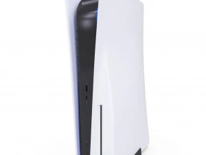 playstation 5 con unidad de disco Modelo 3D