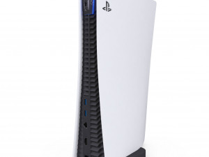 playstation 5 with disk drive 3D Model