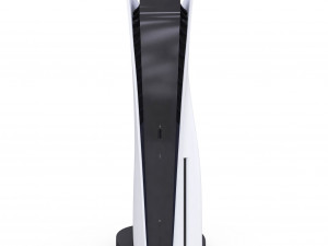 playstation 5 with disk drive 3D Model