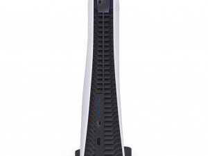 playstation 5 with disk drive 3D Model