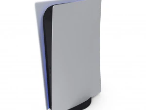 playstation 5 digital version 3D Model