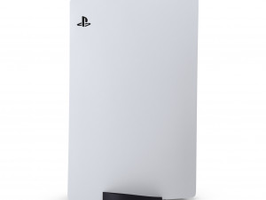 playstation 5 digital version 3D Модель