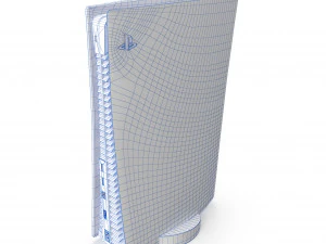 playstation 5 digital version 3D Model