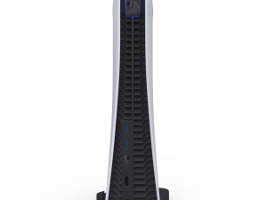 playstation 5 digital version 3D Модель