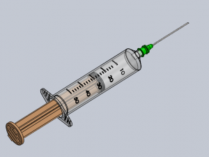 injection Model 3D