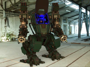 सैन्य यांत्रिकी 3D मॉडल