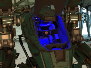 military mech Modelo 3D