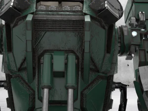 सैन्य यांत्रिकी 3D मॉडल