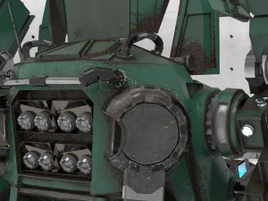 सैन्य यांत्रिकी 3D मॉडल