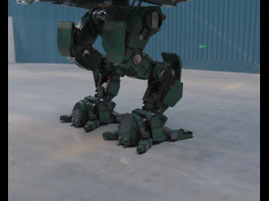 सैन्य यांत्रिकी 3D मॉडल