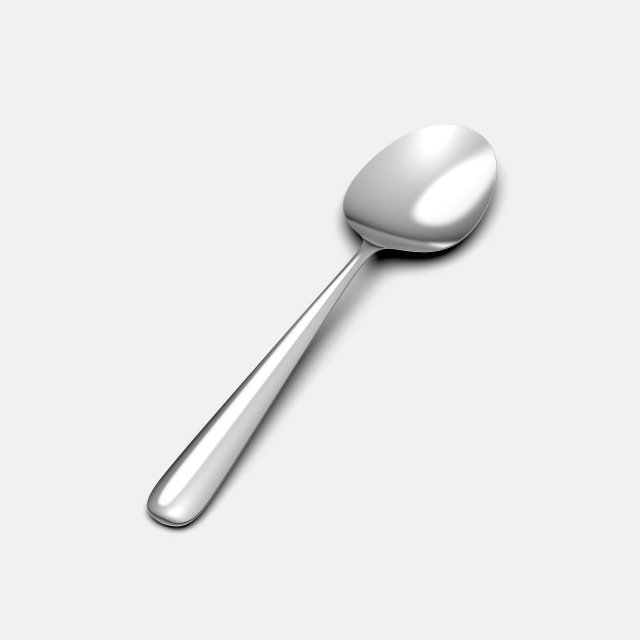 spoon 3D 모델 .c4d .max .obj .3ds .fbx .stl .blend 