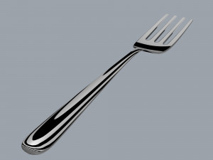 fork Modelo 3D