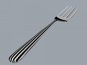 fork Modelo 3D
