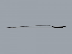 asian cutlery set 2 pieces 3Dモデル